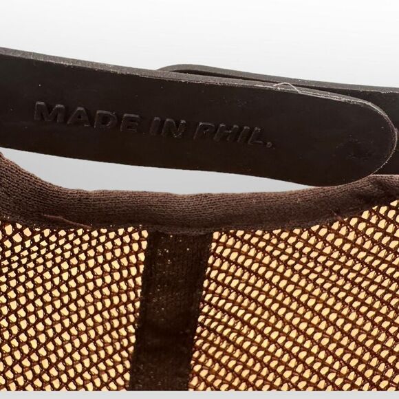 Vintage Smith Automotive Mesh Trucker Hat Brown Snapback Embroidered - Picture 10 of 10